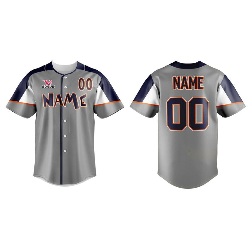 Customized Sublimation Baseball Jersey 001