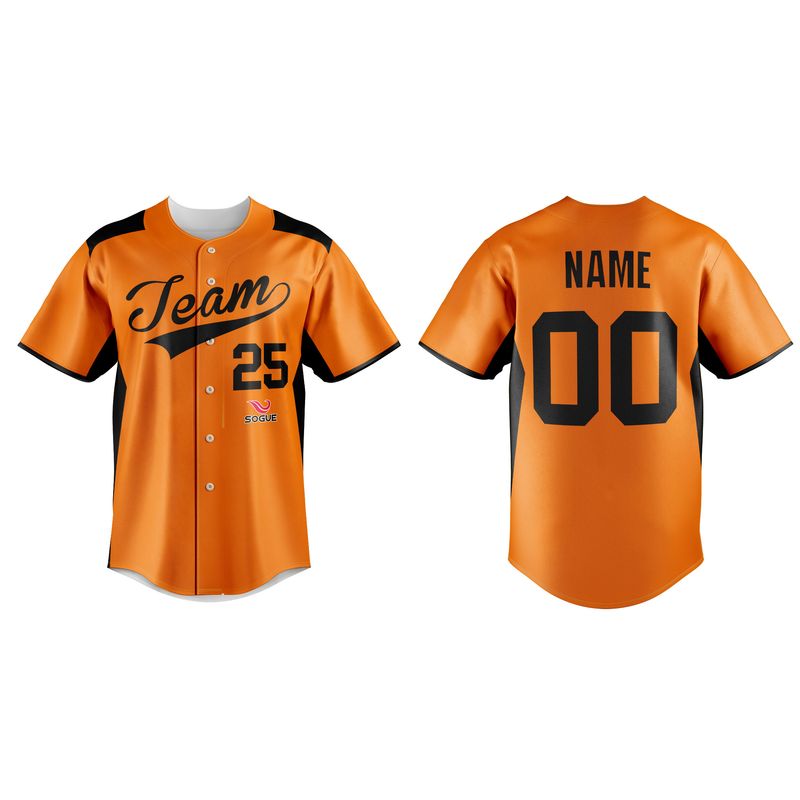 Customized Sublimation Baseball Jersey 009