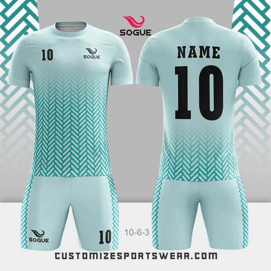 customized sublimation soccer uniform 037