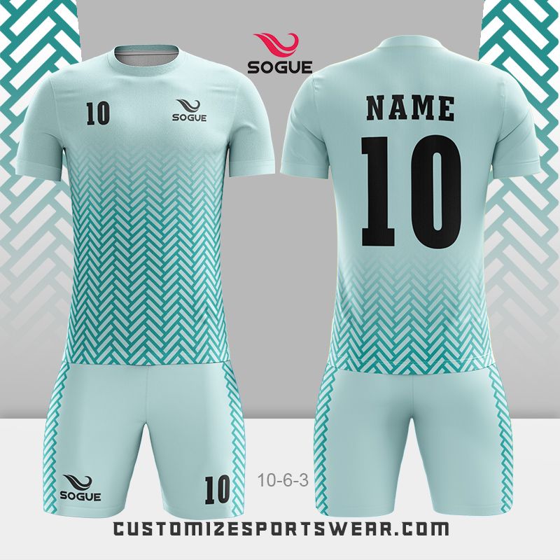 customized sublimation soccer uniform 037