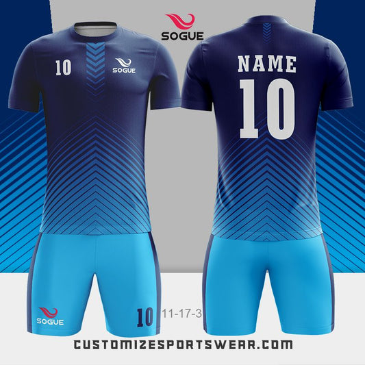 customized sublimation soccer uniform 045