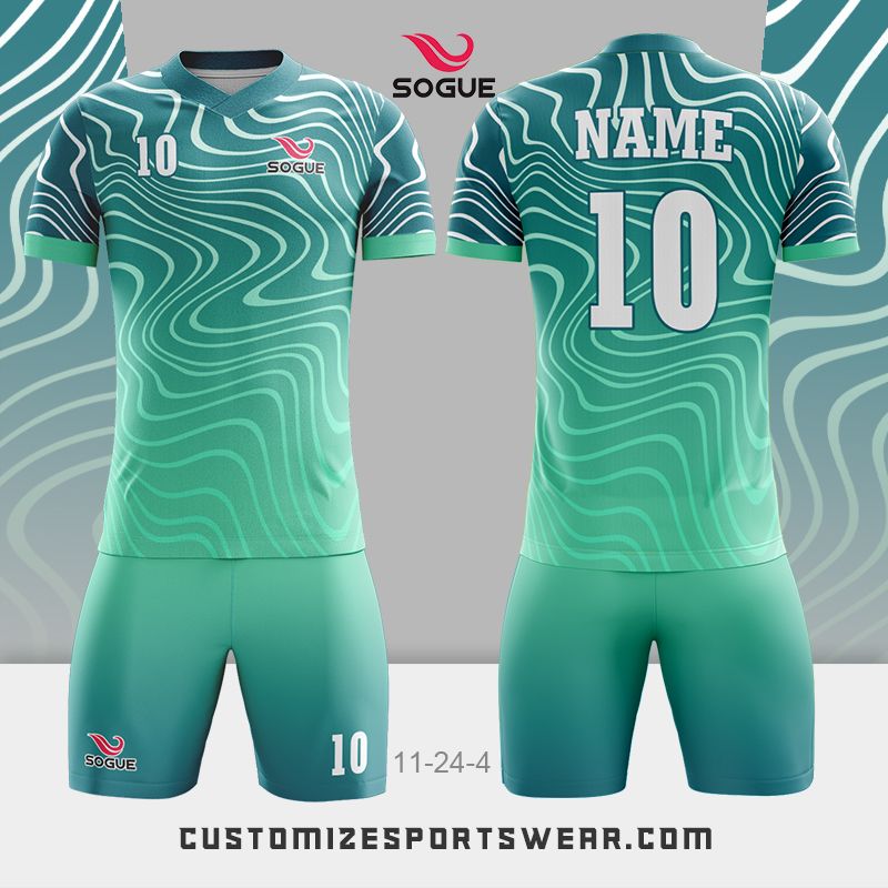 customized sublimation soccer uniform 050