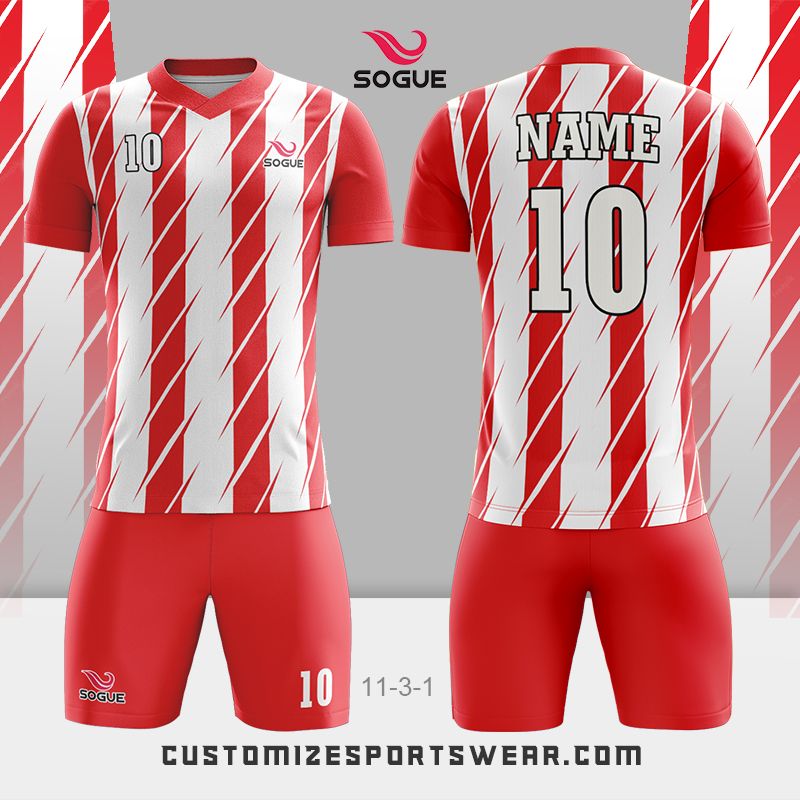 customized sublimation soccer uniform 051