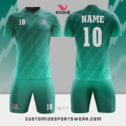 customized sublimation soccer uniform 055