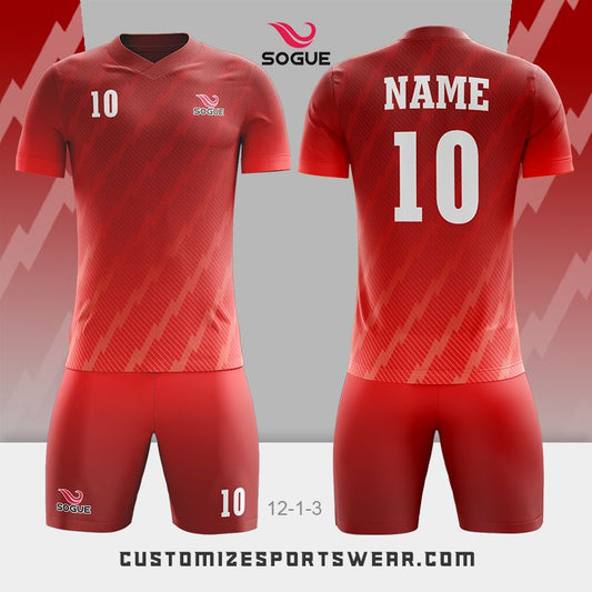 customized sublimation soccer uniform 057