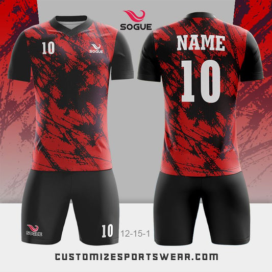 customized sublimation soccer uniform 059