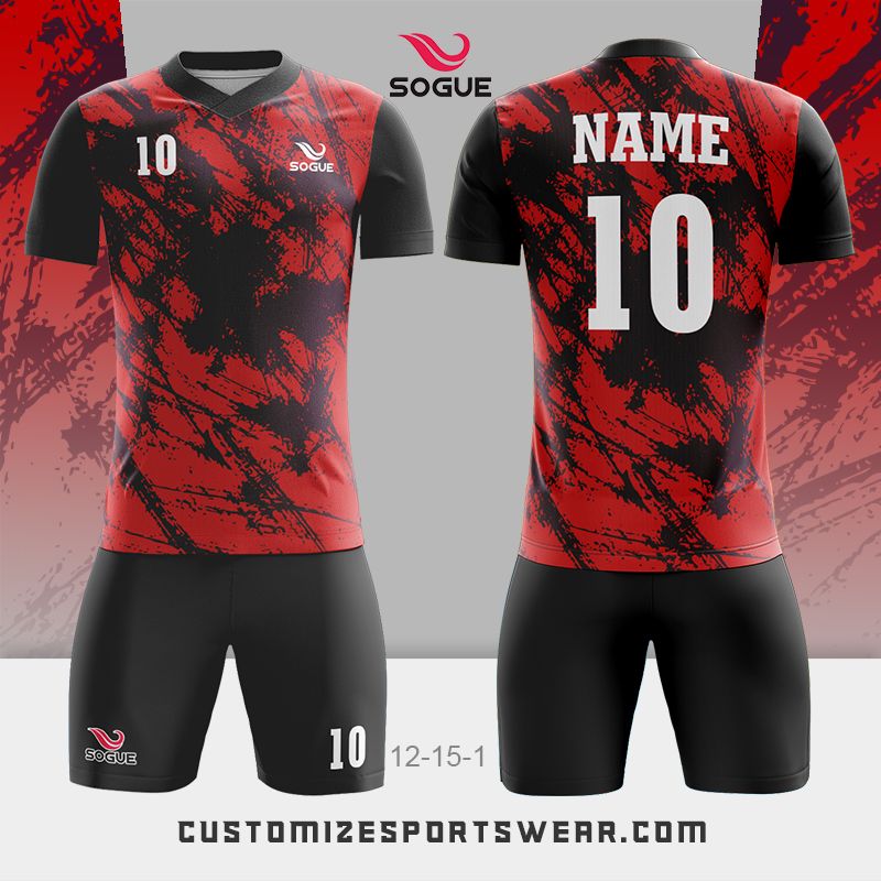 customized sublimation soccer uniform 059