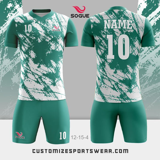 customized sublimation soccer uniform 062