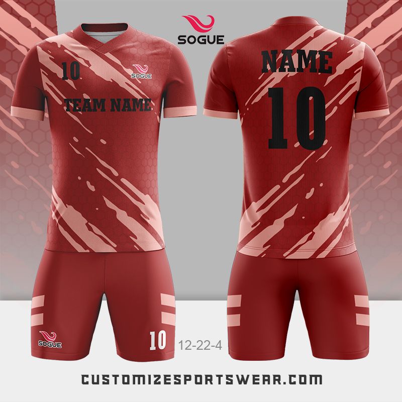 customized sublimation soccer uniform 066