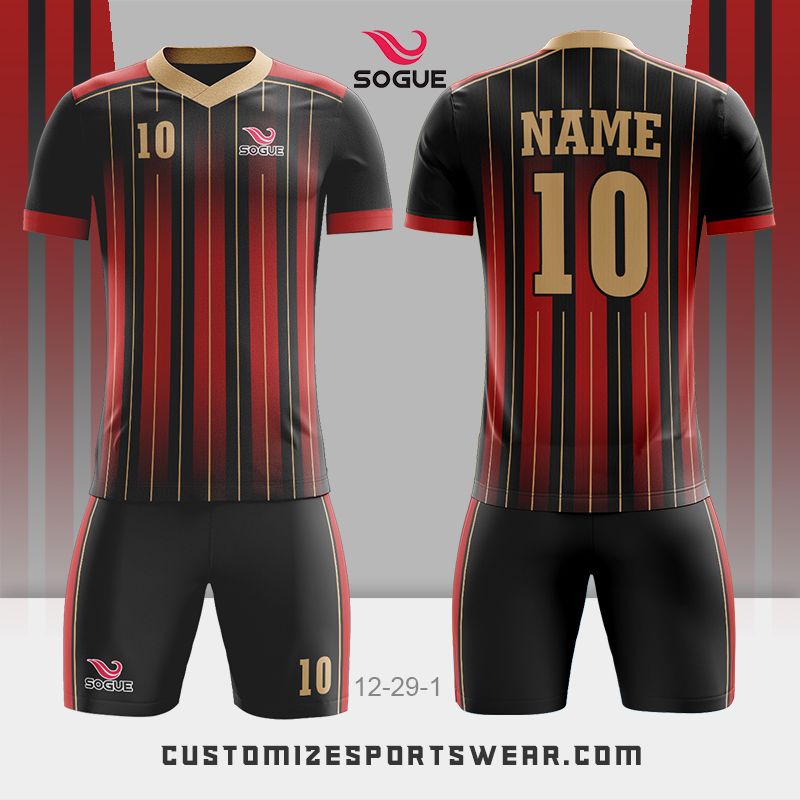 customized sublimation soccer uniform 067