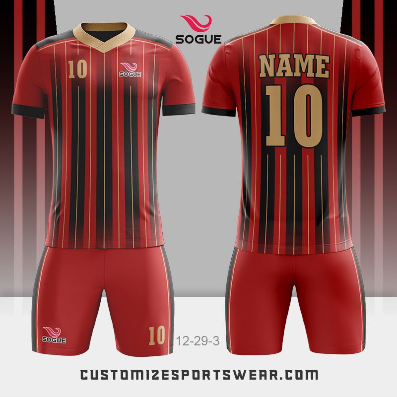 customized sublimation soccer uniform 069