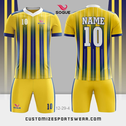 customized sublimation soccer uniform 070