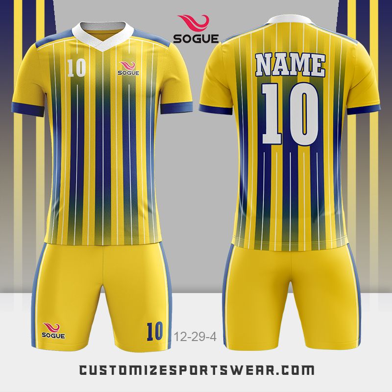 customized sublimation soccer uniform 070