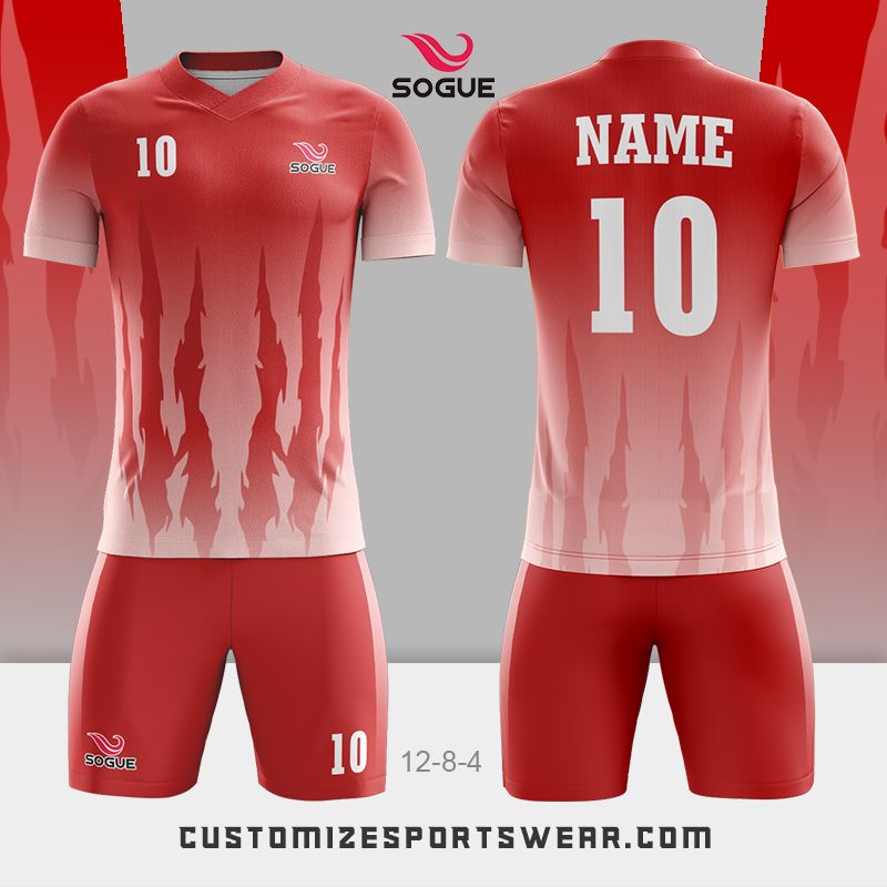 customized sublimation soccer uniform 074