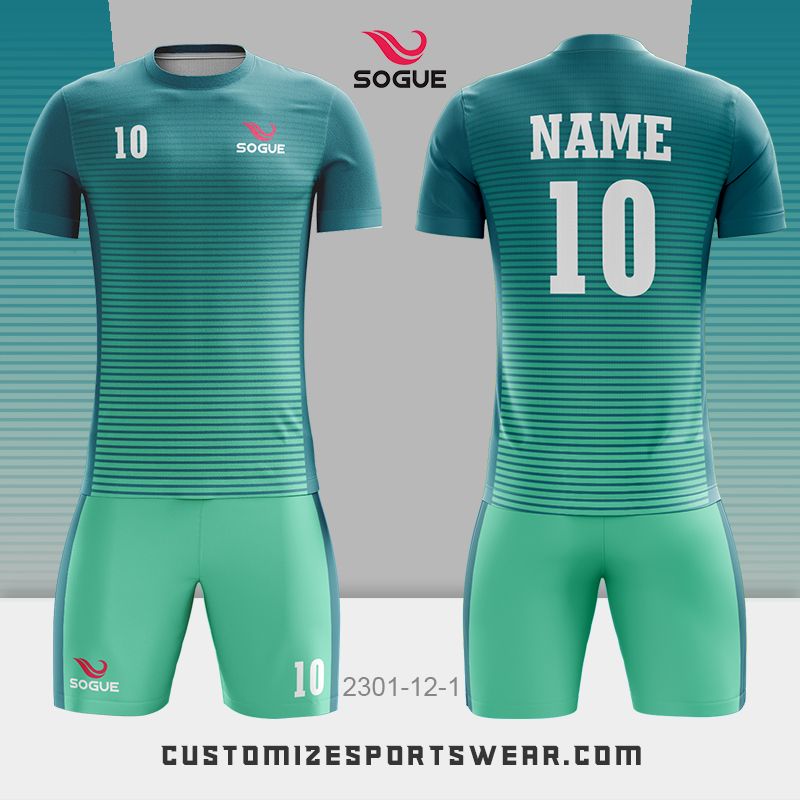 customized sublimation soccer uniform 075