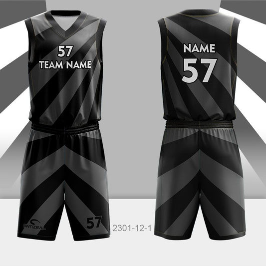 Customized Sublimation Basketball Uniform 014