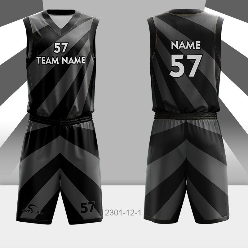 Customized Sublimation Basketball Uniform 014