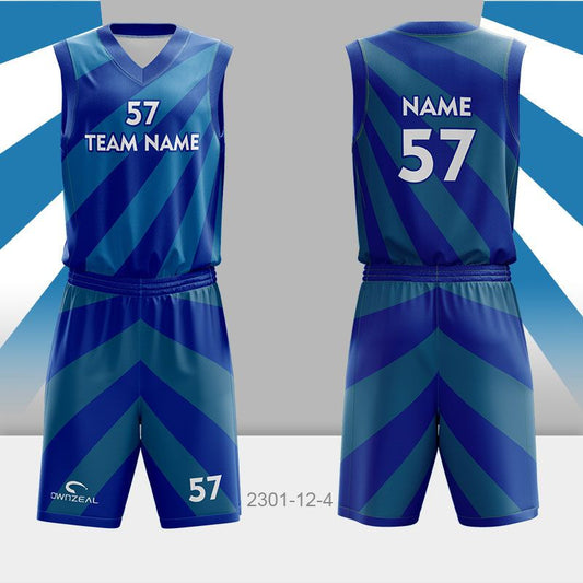 Customized Sublimation Basketball Uniform 017
