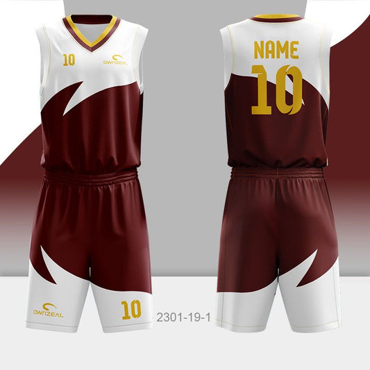Customized Sublimation Basketball Uniform 018