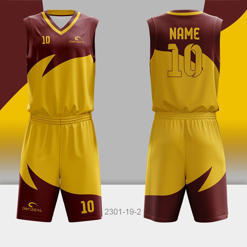 Customized Sublimation Basketball Uniform 019