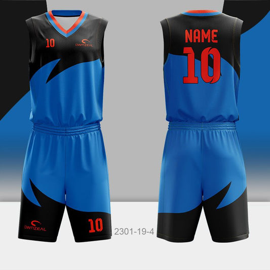 Customized Sublimation Basketball Uniform 021