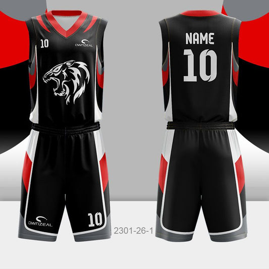 Customized Sublimation Basketball Uniform 022
