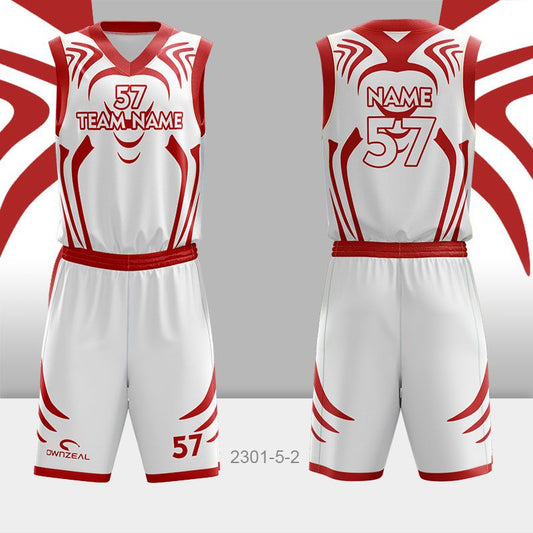 Customized Sublimation Basketball Uniform 027