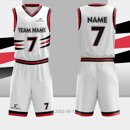 Customized Sublimation Basketball Uniform 030