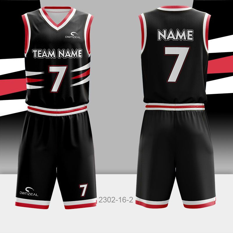 Customized Sublimation Basketball Uniform 031