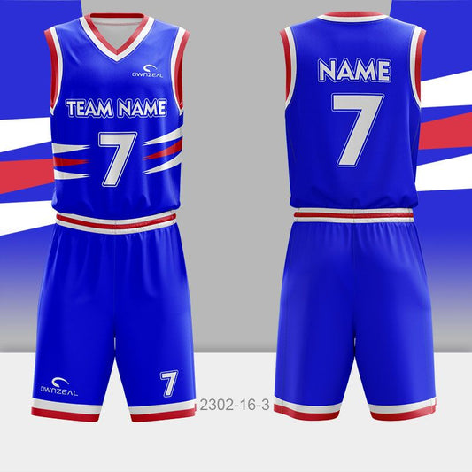 Customized Sublimation Basketball Uniform 032