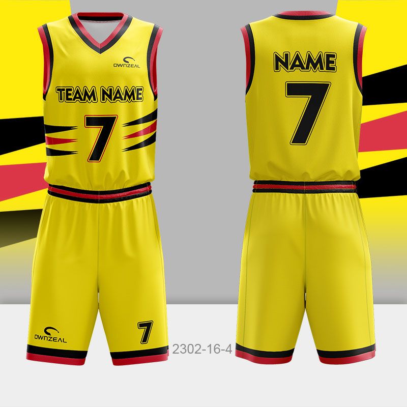 Customized Sublimation Basketball Uniform 033