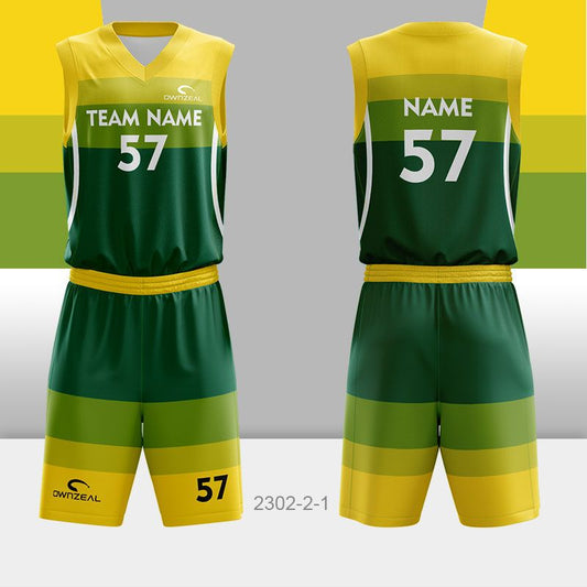 Customized Sublimation Basketball Uniform 038