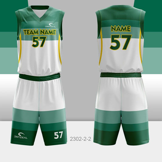 Customized Sublimation Basketball Uniform 039