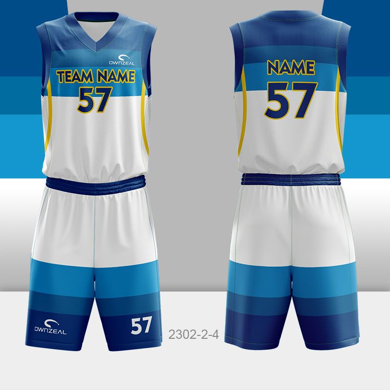 Customized Sublimation Basketball Uniform 041