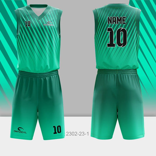Customized Sublimation Basketball Uniform 042
