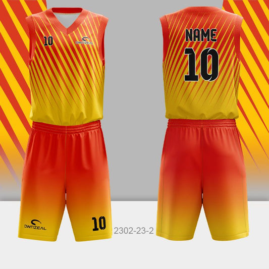 Customized Sublimation Basketball Uniform 043