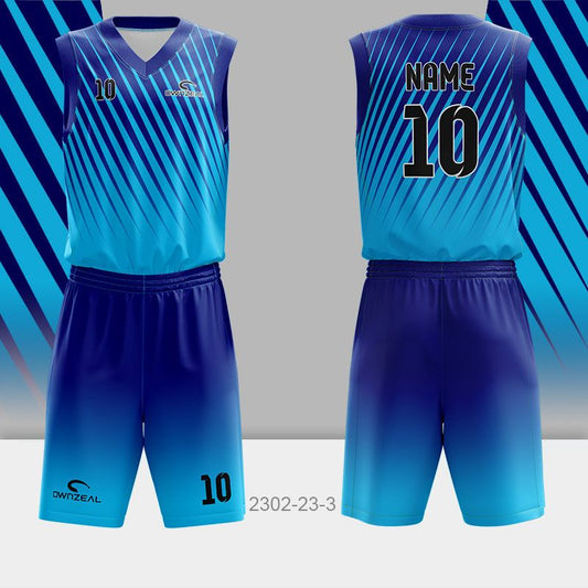 Customized Sublimation Basketball Uniform 044