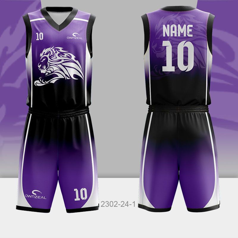 Customized Sublimation Basketball Uniform 046