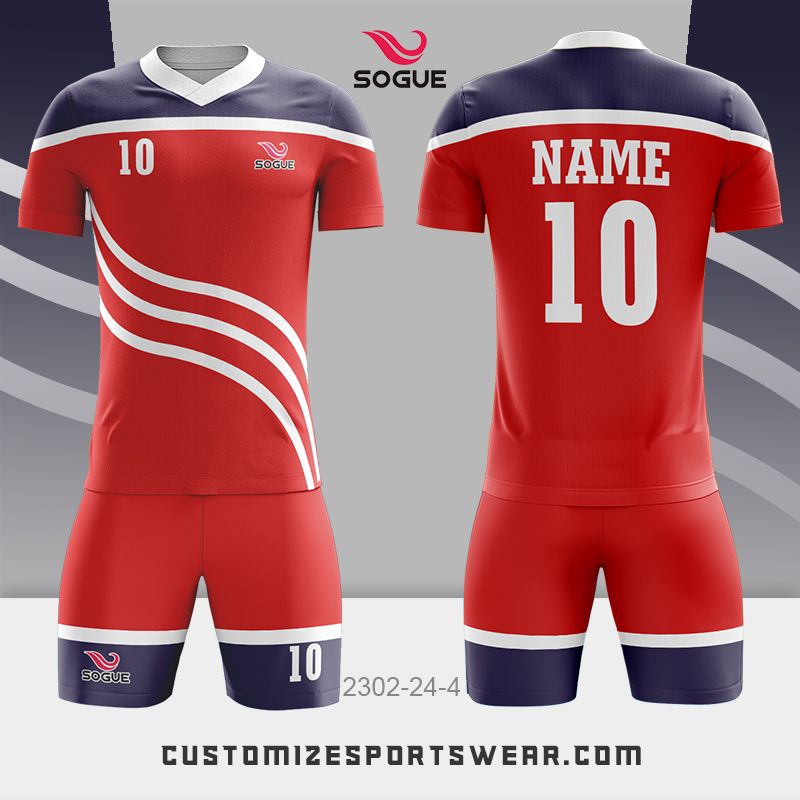 customized sublimation soccer uniform 106