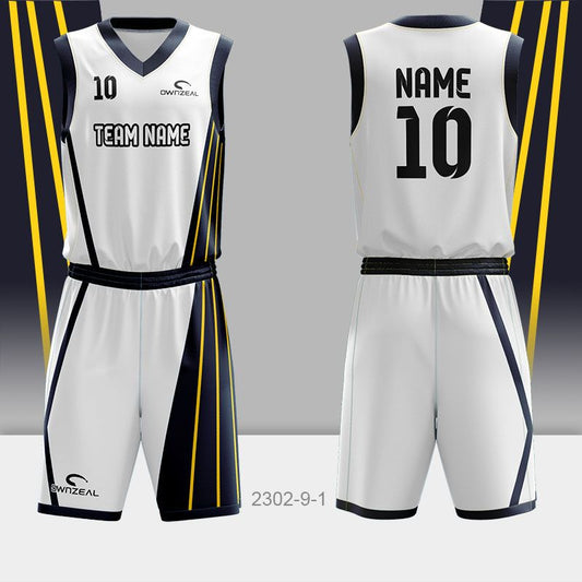 Customized Sublimation Basketball Uniform 050