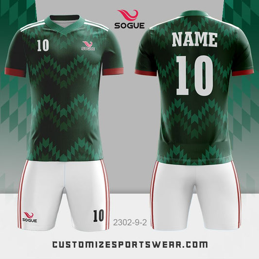 customized sublimation soccer uniform 108
