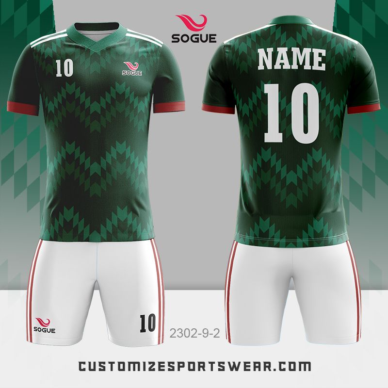 customized sublimation soccer uniform 108