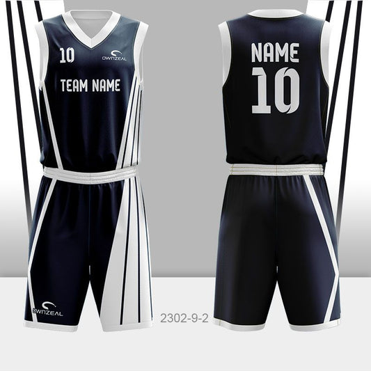 Customized Sublimation Basketball Uniform 051