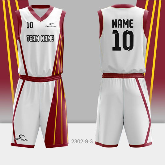 Customized Sublimation Basketball Uniform 052