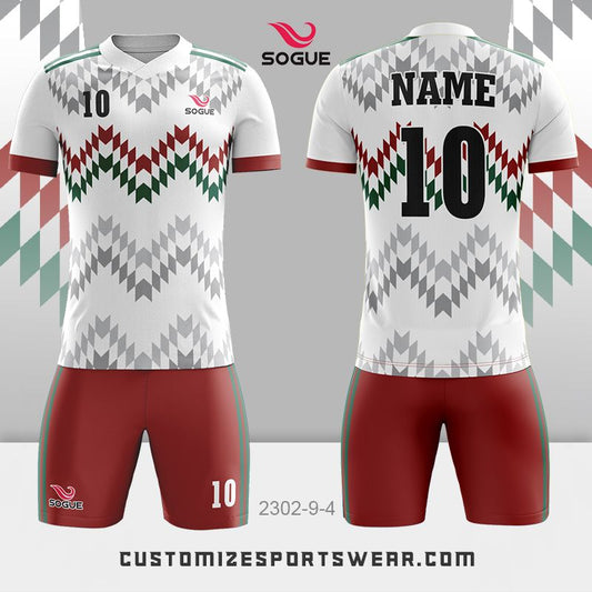 customized sublimation soccer uniform 110