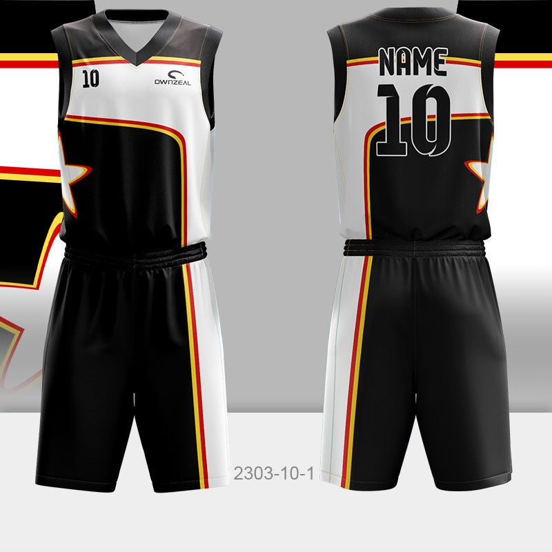 Customized Sublimation Basketball Uniform 054