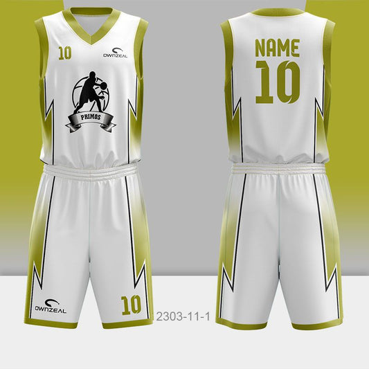 Customized Sublimation Basketball Uniform 058