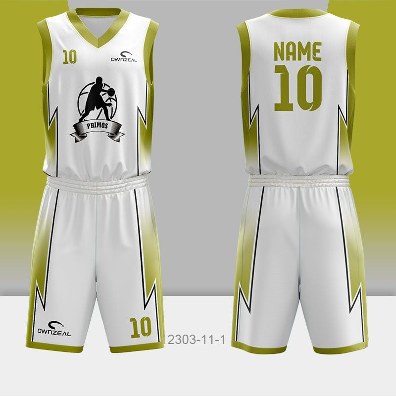 Customized Sublimation Basketball Uniform 058