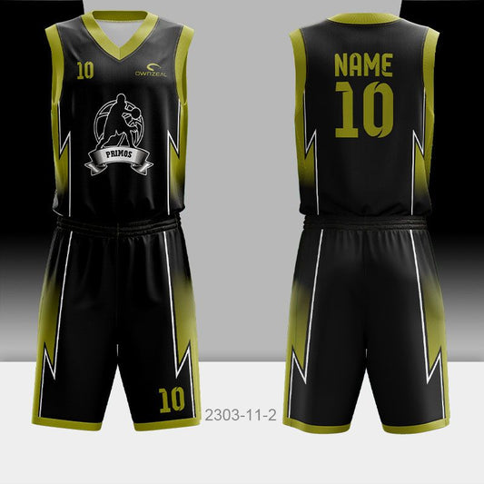 Customized Sublimation Basketball Uniform 059