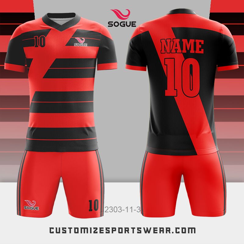 customized sublimation soccer uniform 117
